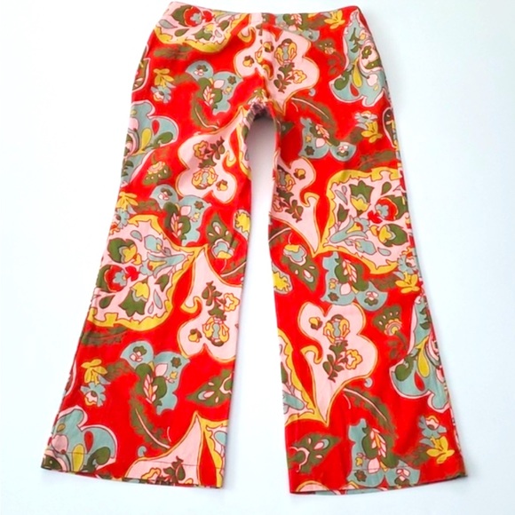 Free people NWOT Down and Out Boho printed Flare - Picture 4 of 8